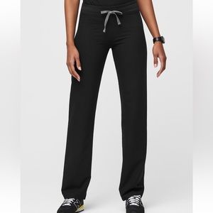 Black Livingston Figs scrub pants